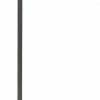 Stehleuchte - schwarz - Metall - 150 cm hoch
