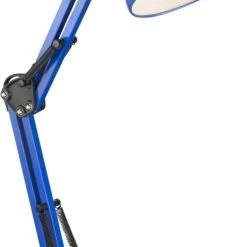 Schreibtischlampe - blau - verstellbar
