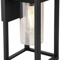 Außenleuchte - schwarz matt - Aluminium - 27 cm hoch