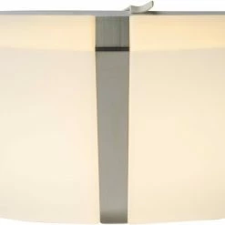 LED-Deckenleuchte - weiß - Chrom - 33 cm