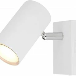 Deckenstrahler - weiß - Metall - mit Schalter