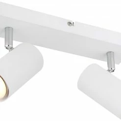 Deckenstrahler - weiß - Metall - 26 cm breit