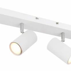 Deckenstrahler - weiß - Metall - 4-flammig