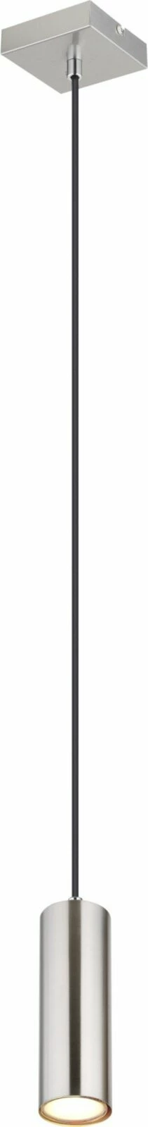 Pendelleuchte - Nickel matt - Metall