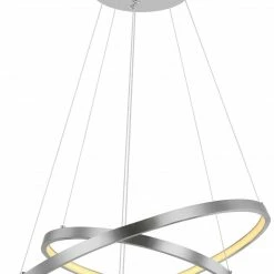 LED-Pendelleuchte - Nickel matt - dimmbar