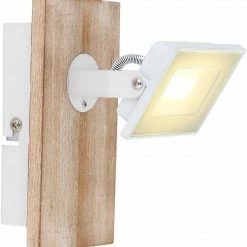 LED-Wandstrahler - naturfarben-weiß - 15 cm