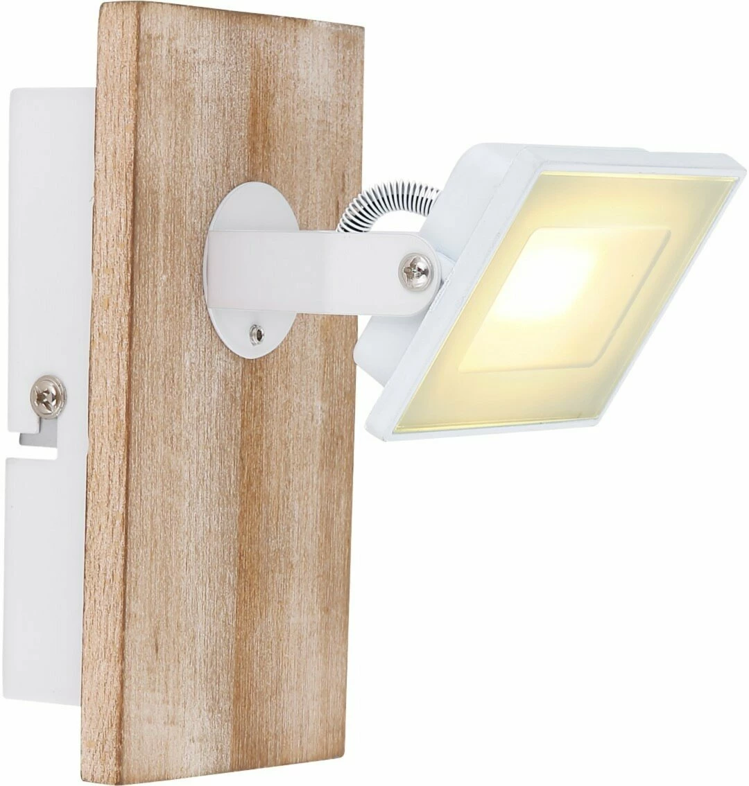 LED-Wandstrahler - naturfarben-weiß - 15 cm