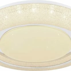 LED-Deckenleuchte - weiß - dimmbar - mit Fernbedienung