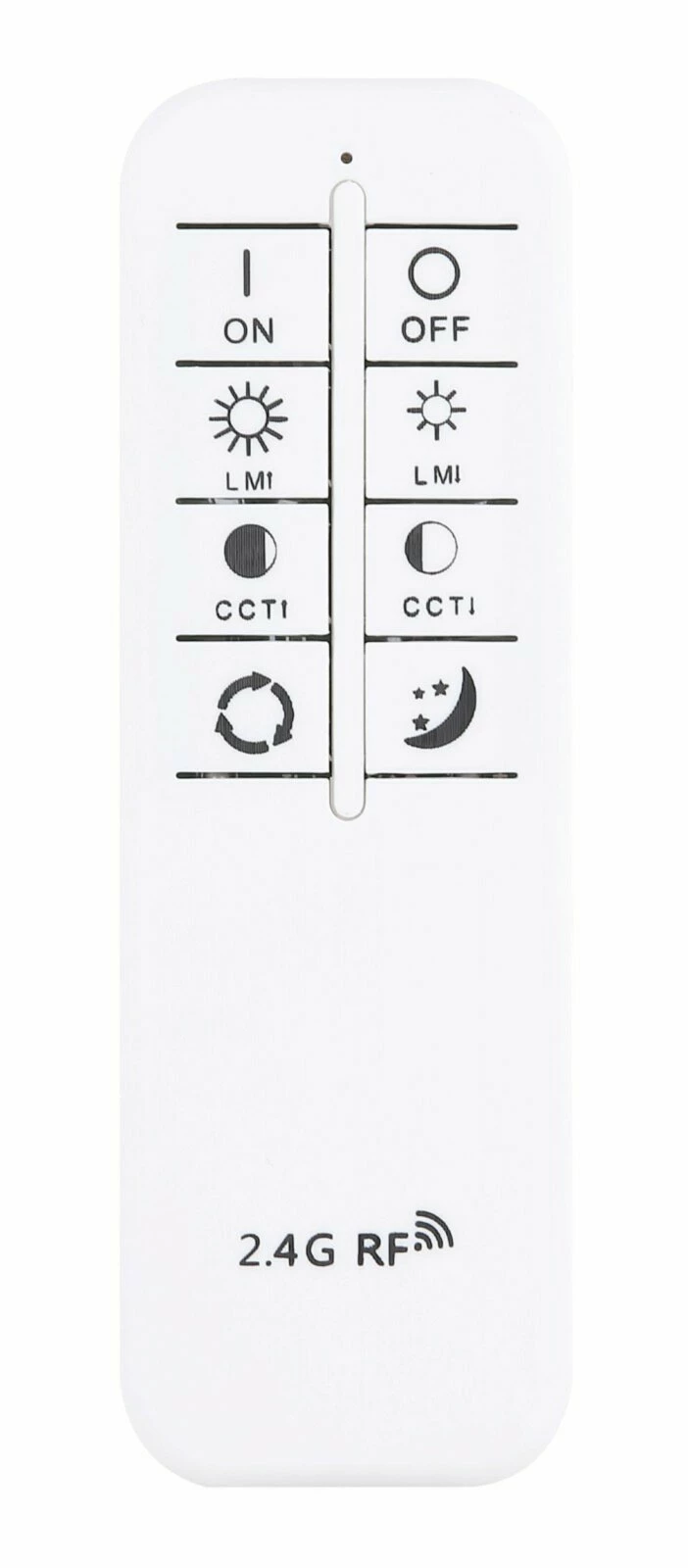LED-Deckenleuchte - weiß matt - dimmbar - mit Fernbedienung – Bild 4