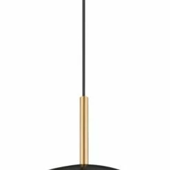 Hängeleuchte - messing-grau - 120 cm