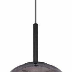 Hängeleuchte - schwarz-grau - 120 cm