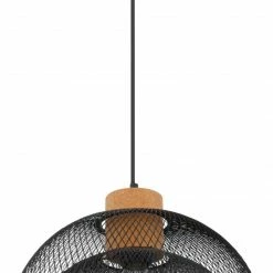 Hängeleuchte - schwarz - Metall - 150 cm