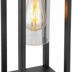 LED-Außenleuchte - schwarz matt - mit Sensor