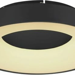 LED-Deckenleuchte - schwarz - dimmbar - ø 40 cm
