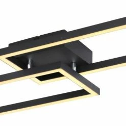 LED-Deckenleuchte - schwarz - 71 cm