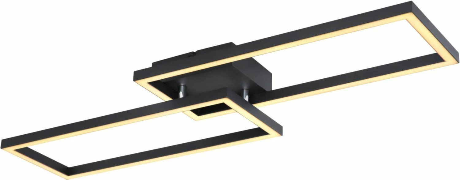 LED-Deckenleuchte - schwarz - 71 cm