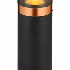 Außenleuchte - anthrazit-Kupfer - Edelstahl - 45 cm