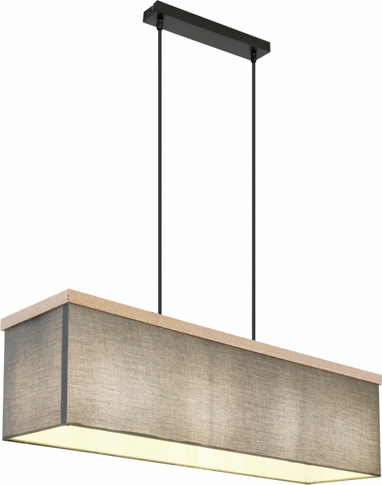 LED Pendelleuchte - anthrazit-schwarz matt - 120 cm